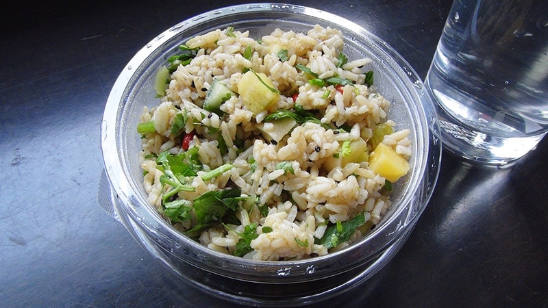 Rice salad