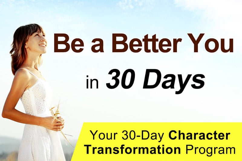 Be a Better Me in 30 Days