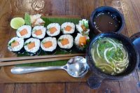 Ubud: Alchemy Restaurant, Philadelphia Maka Nori Rolls