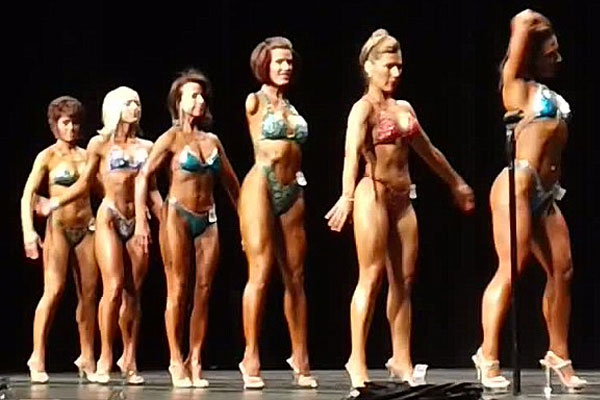 Barbie Thomas, body building competition