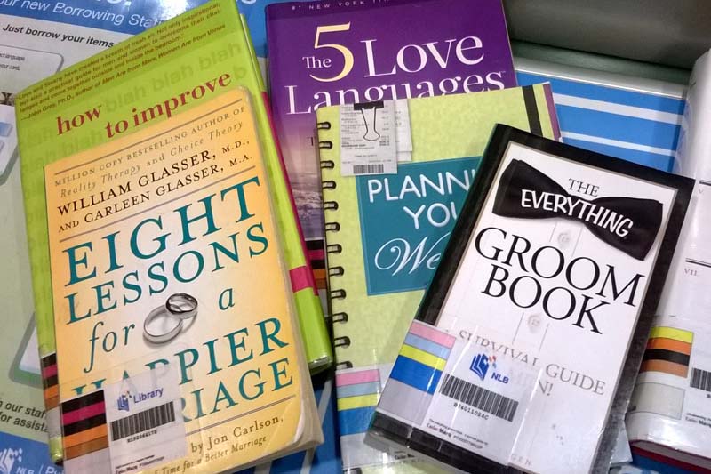 Books on Relationships, Marriage, and Wedding Preparation