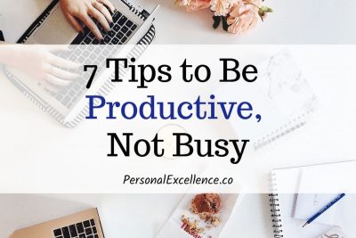 Busy vs. Productive