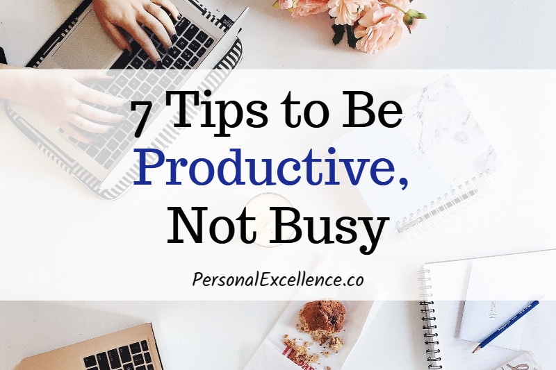 Busy vs. Productive