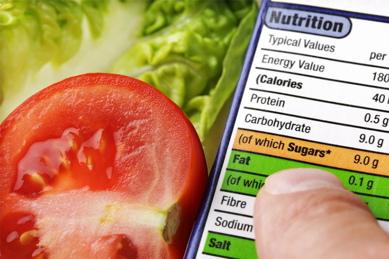 Calorie list