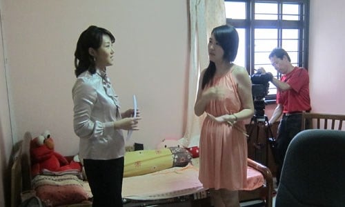Suzanne Jung and Celestine Chua