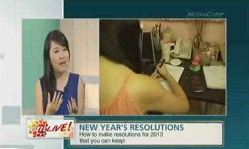 Celestine Chua on Channel News Asia, AM Live!