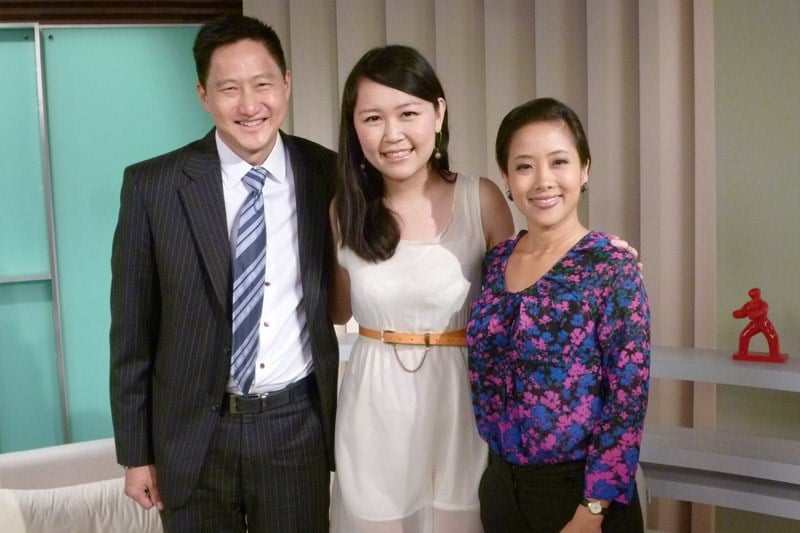 Channel News Asia, AM LIVE!: Steven Chia, Celestine Chua, and Yvonne Yong