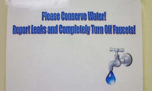 Conserve Water