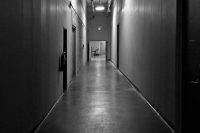Dark corridor
