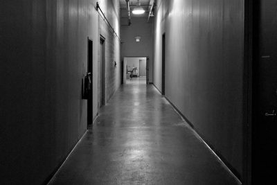 Dark corridor