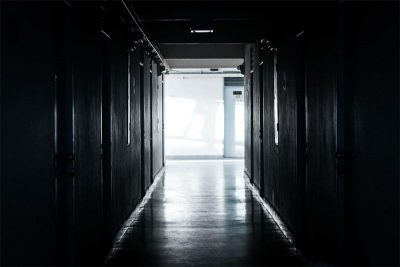 Dark corridor