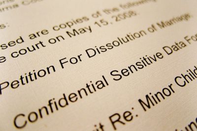 Divorce contract