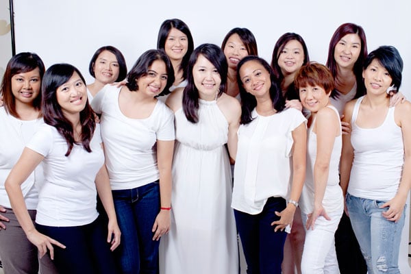 Dove Camera Confidence Workshop - Group shot