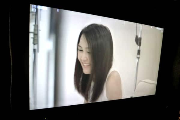 Dove Camera Confidence Shoot: Celes smiling, candid shot