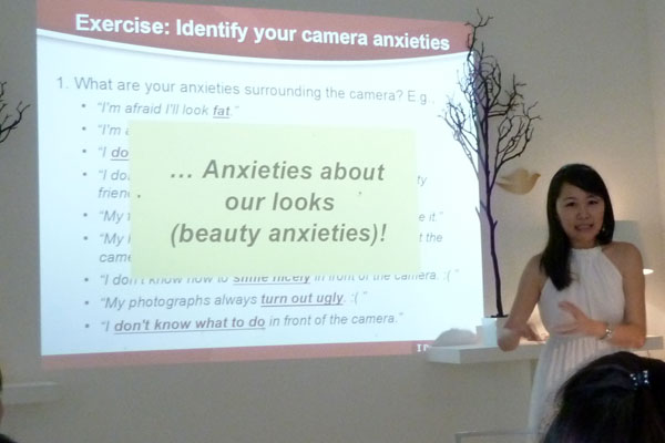 Dove Camera Confidence Workshop: The root of camera anxieties = Our beauty anxieties!