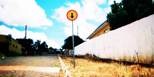 Down sign