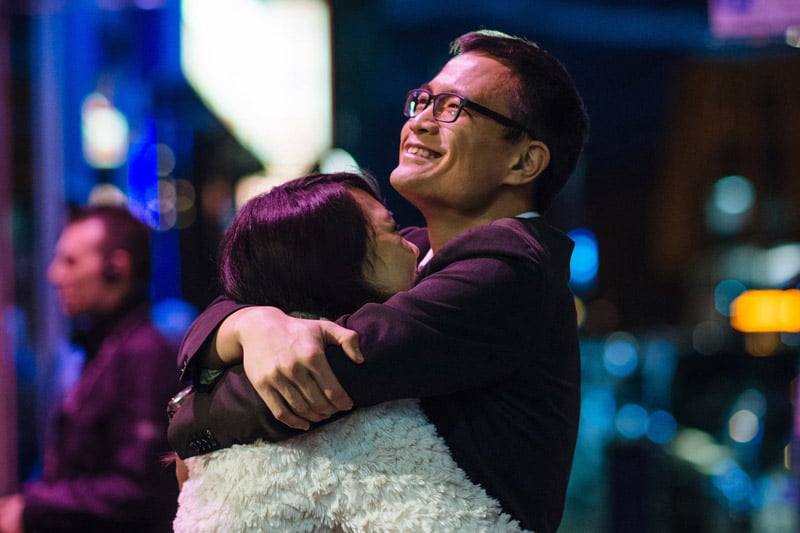 Engagement shoot: At the top of the world