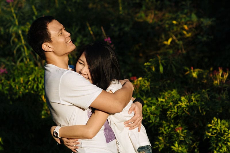 Engagement shoot: In each other's embrace