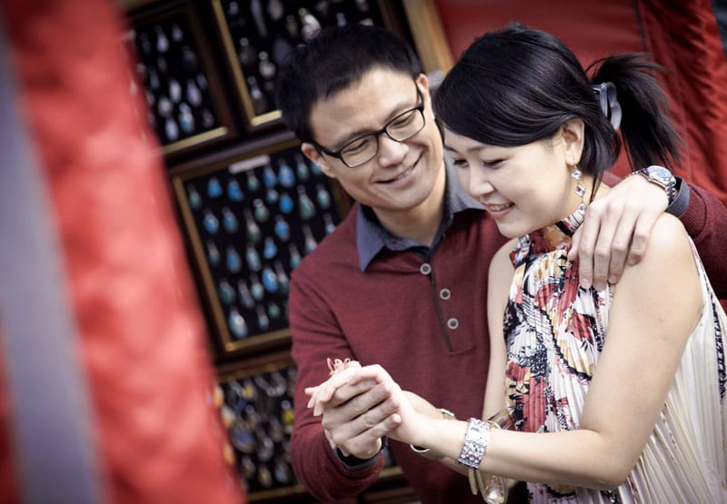 Engagement shoot: Shopping for a ring :) (Edinburgh City)
