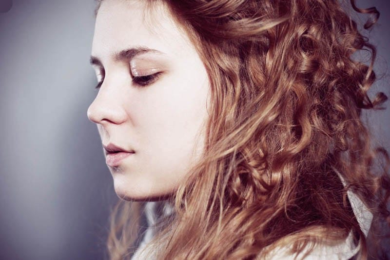 Girl apprehensive