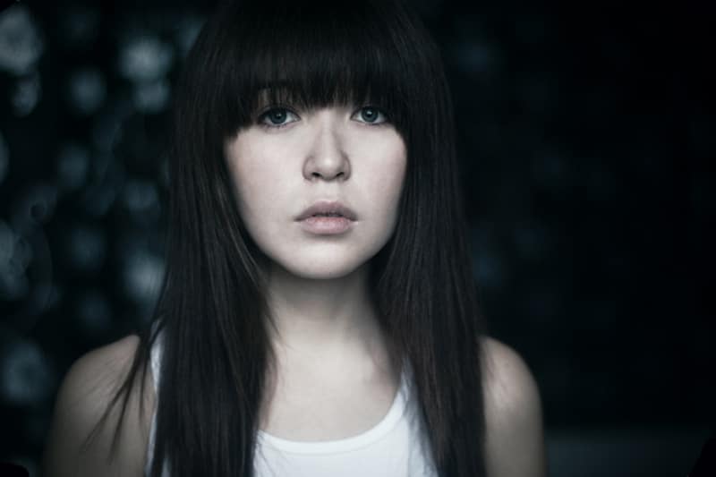 Girl awakening