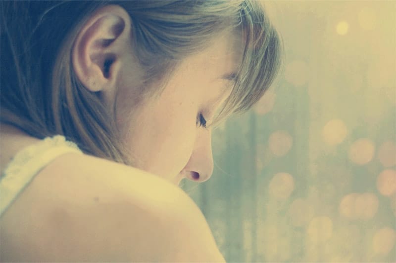 Upset girl