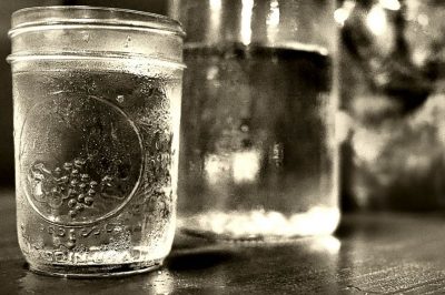 Glass of water