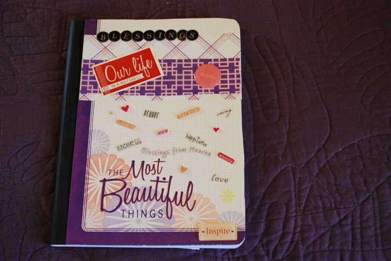 Gratitude journal