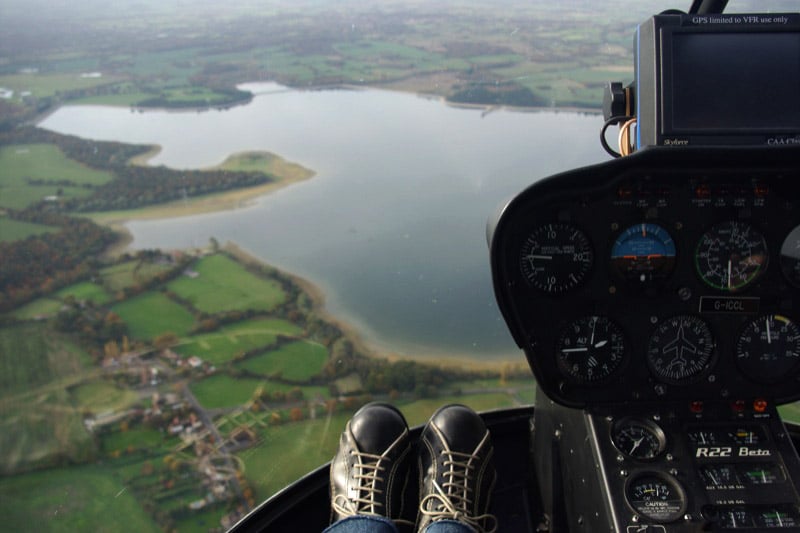 Helicopter cockpit