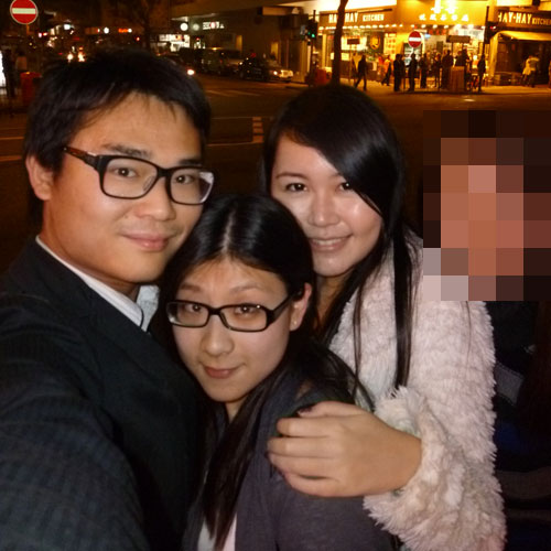 Out on the Hong Kong streets: Fenix, Rita, Celes, B