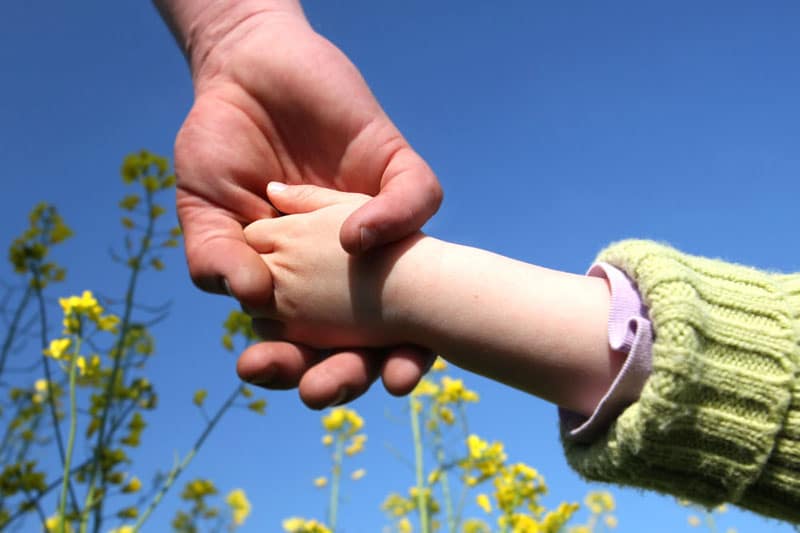 Hold hands