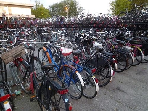 Bicycles in Holland