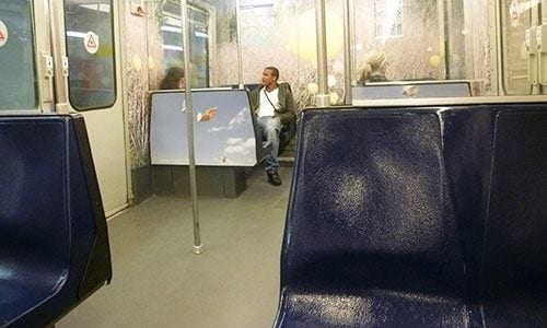 Inside the Metro
