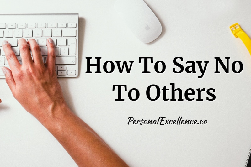 How To Say No