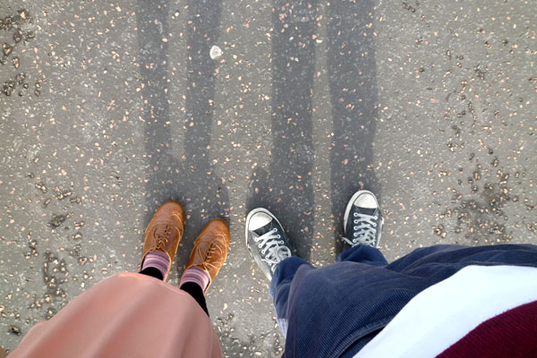Side by side, together forever