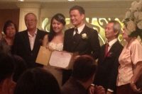 Ken and Celes, married