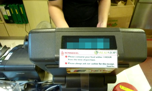 Cashier checkout