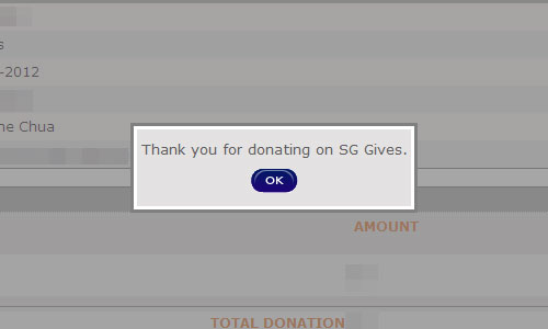 Donation to NCC Research Fund