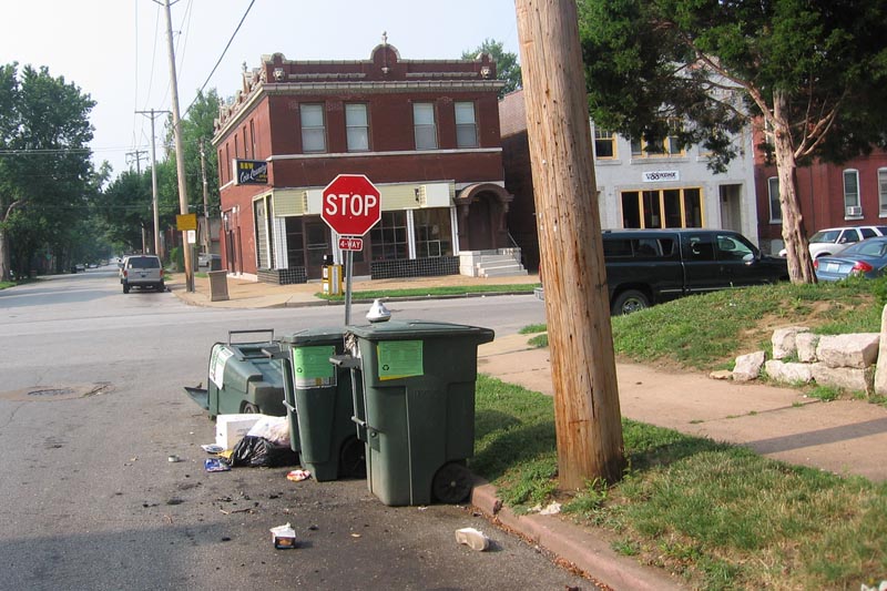 Litter bins