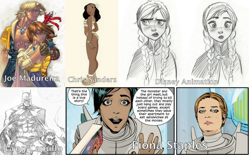 Matt Leyva's Vision Board for Illustration Goal