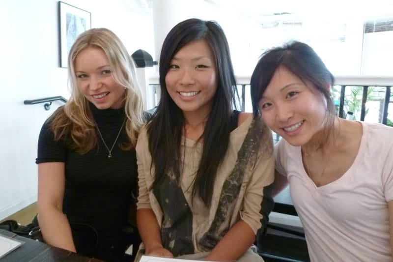 LA PE Meetup (2012): Katya, Amy and Cynthia