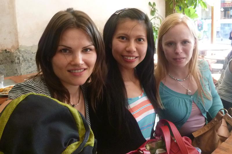 London PE Meetup (Aug 2011): Justina, Imelda and Hanna