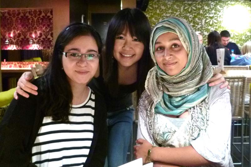 London PE Meetup (Oct 2011): Beheshteh, Celes and Sulthana