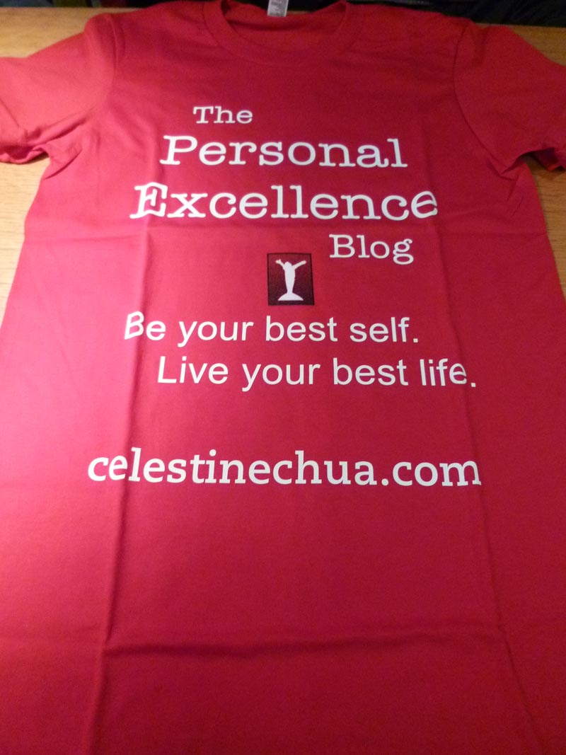 London PE Meetup (Oct 2011): Personal Excellence Shirt
