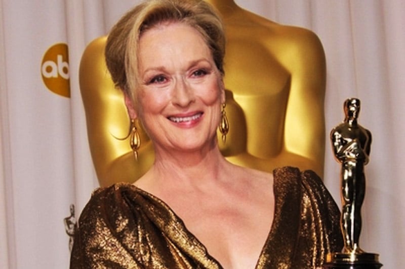 Meryl Streep, who experiences the impostor syndrome too