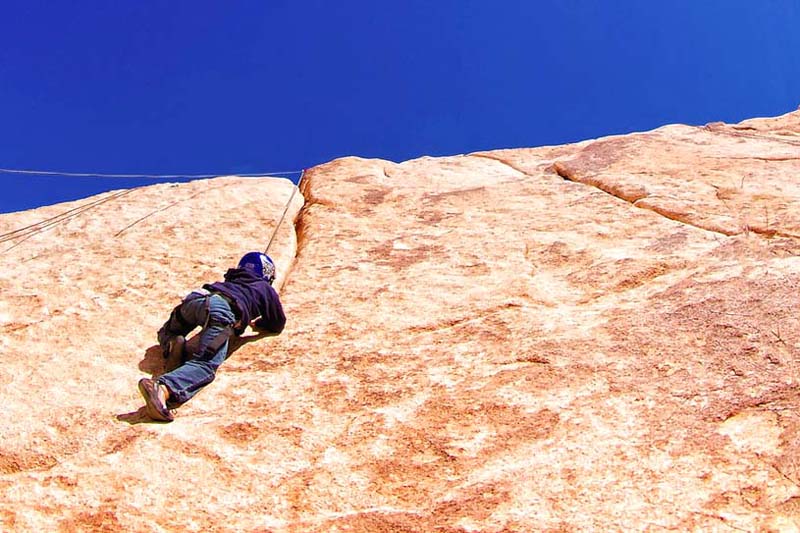 Mountain climbing