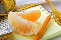 Orange, notebook