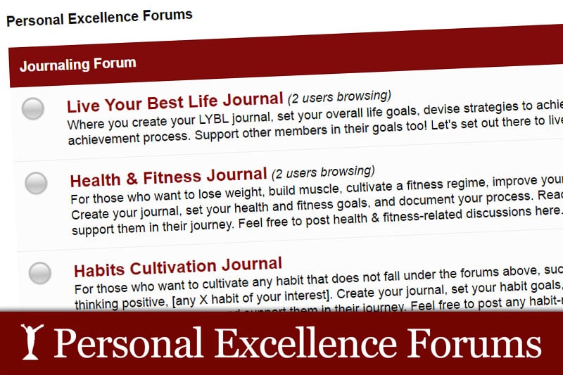 Personal Excellence Forums