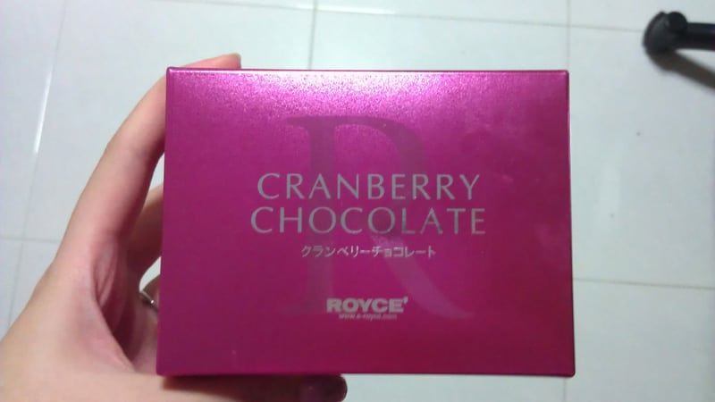 Royce Cranberry Chocolates