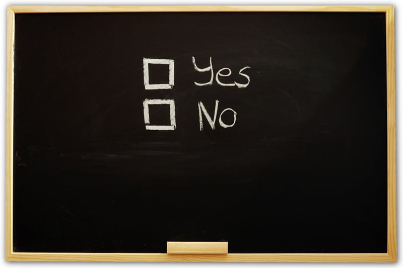 Saying No